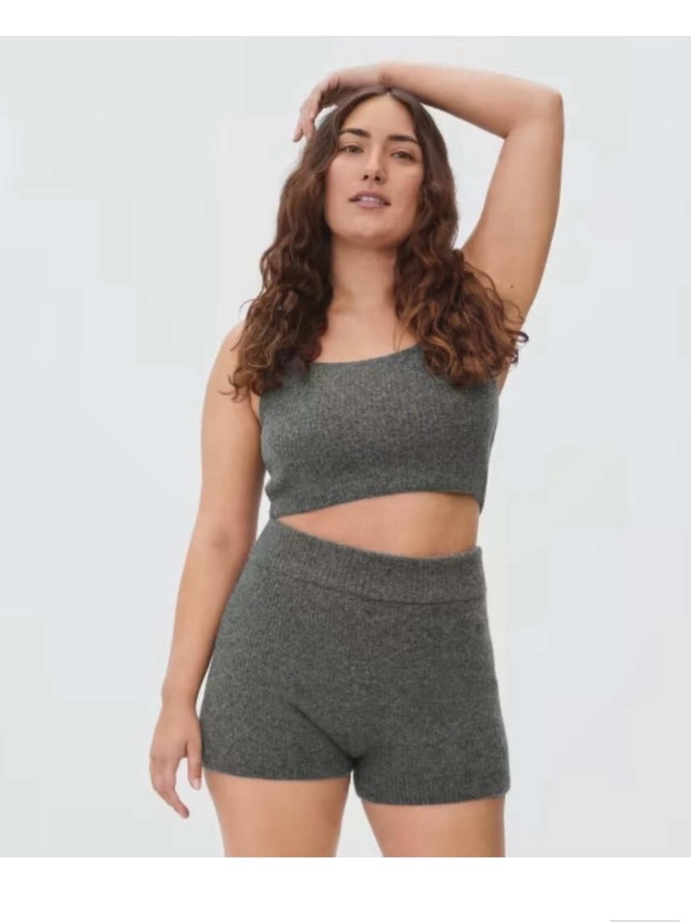 Everlane Cozy stretch Shorts Heather Charcoal S

Wool/yak/nylon

New w/out tags